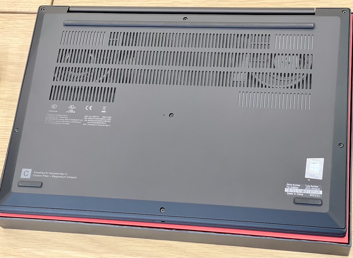 ThinkPad P1 Gen 4 - XEON W 11855M 64GB 1TB Nvidia Quadro RTX A2000